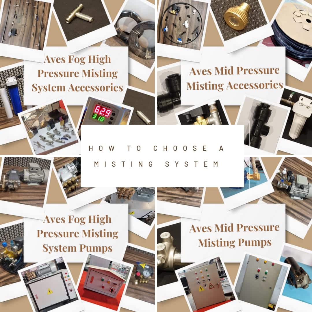 Mistek System How To Choose a Misting System? - Avesfog