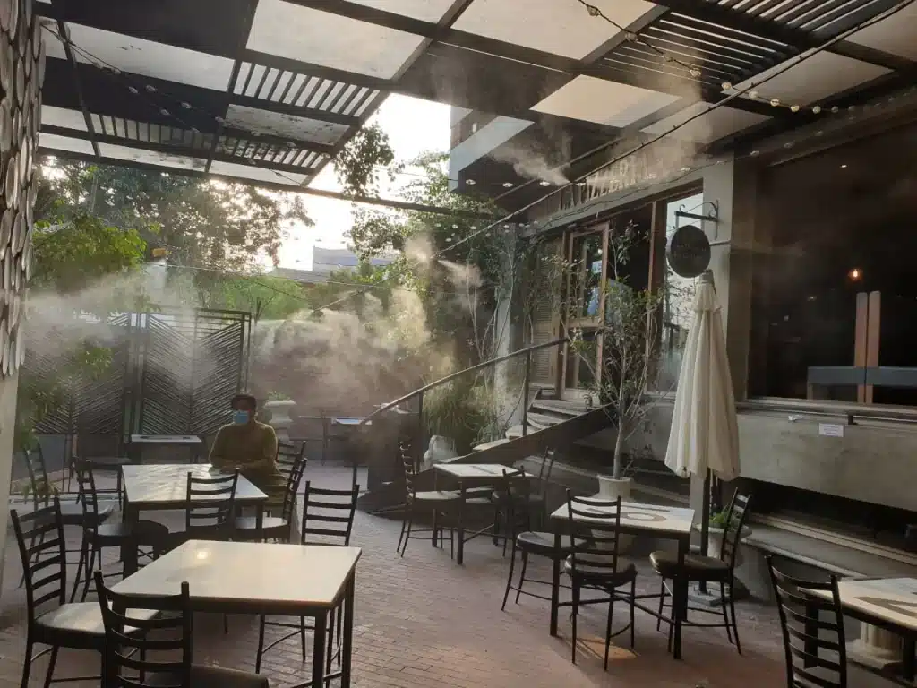 Avesfog cooling system